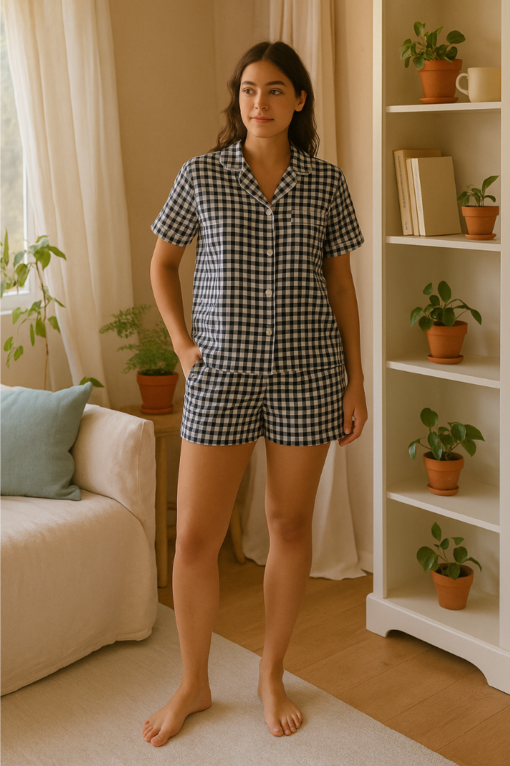 2-Piece Jacquard PJ Set