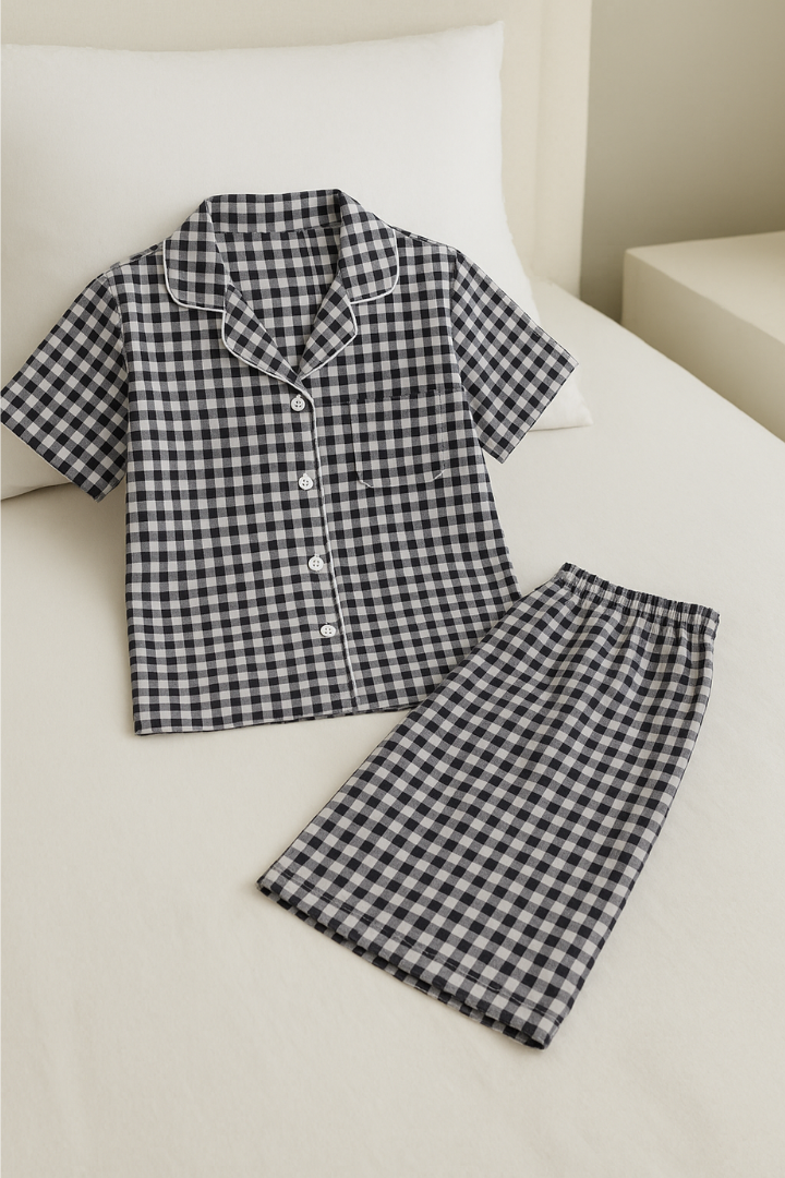 2-Piece Jacquard PJ Set